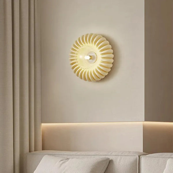 Applique Lumineuse en Résine Écologique – Éclairage contemporain pour le salon ou la chambre