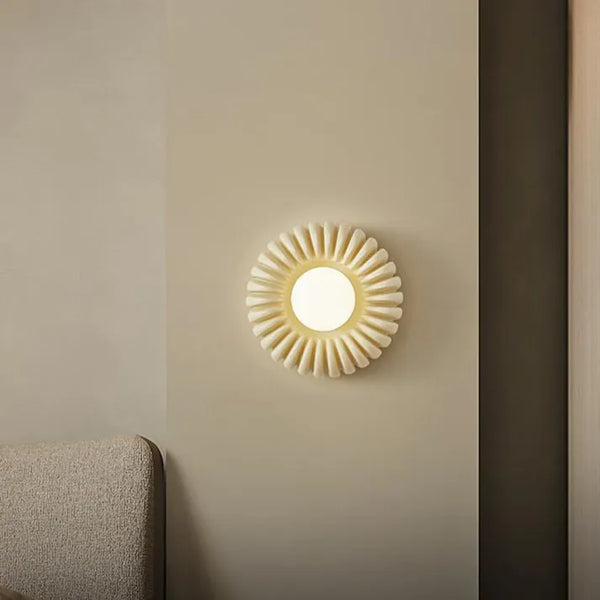 Applique Lumineuse en Résine Écologique – Éclairage contemporain pour le salon ou la chambre