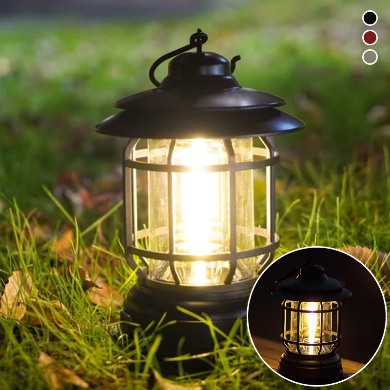 Lampe Éclaireuse Nomade – Lampe portable en aluminium avec recharge solaire pour les activités en plein air