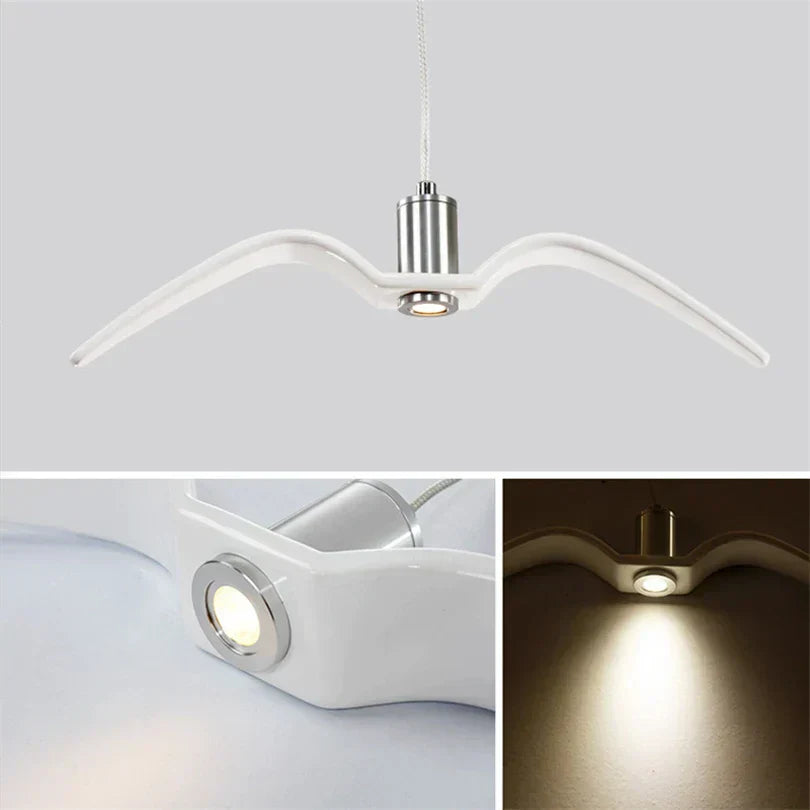 Suspension Étoilée en métal doré – Lampe contemporaine pour le salon ou la chambre à coucher