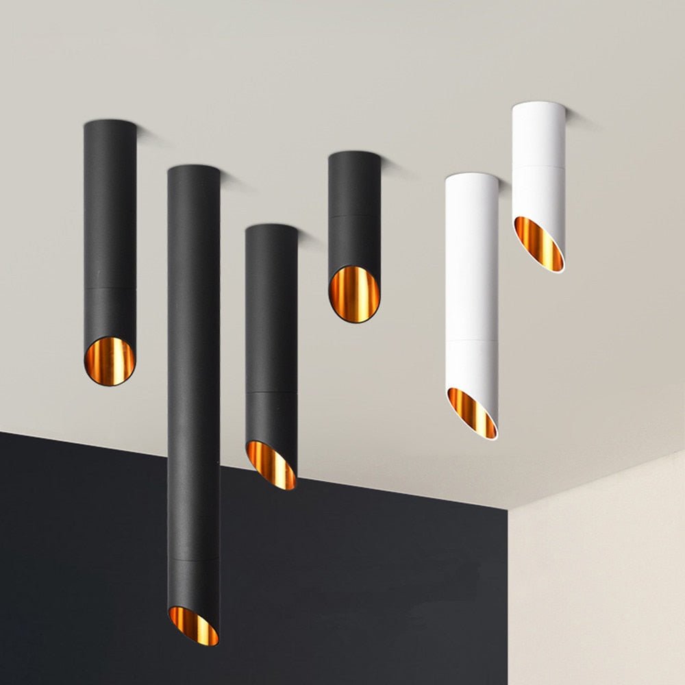 Applique LED Élégante à Tube – Éclairage moderne en métal pour le couloir ou le bureau