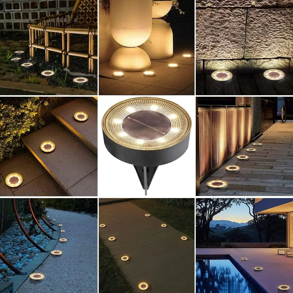 Suspension Éclat de Lune – Lampe solaire étanche au design contemporain pour le jardin ou la terrasse