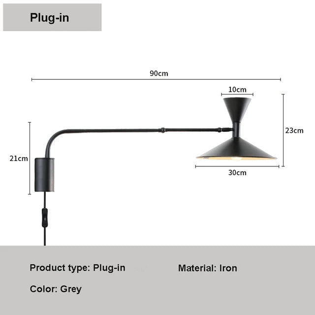 Applique Murale Écologique – Luminaire design en bois recyclé pour la chambre ou le bureau