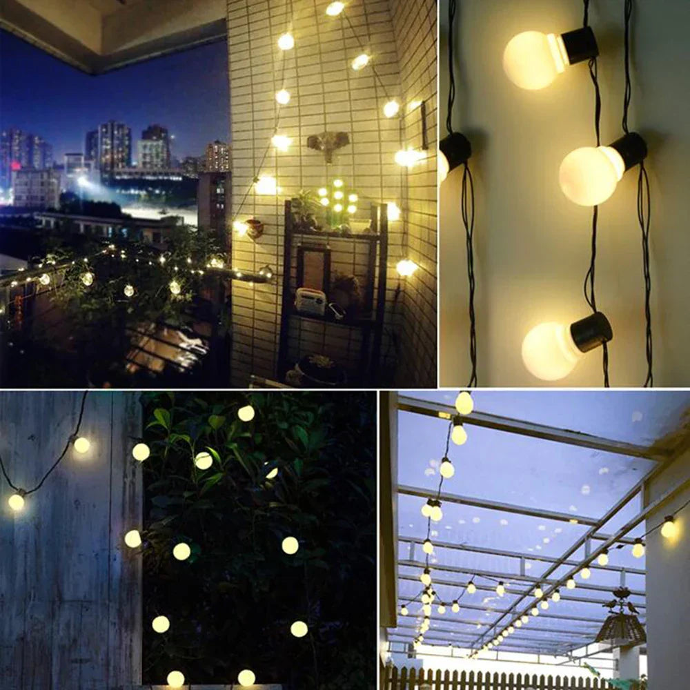 Guirlande Céleste avec LED – Éclairage décoratif pour le jardin ou la terrasse