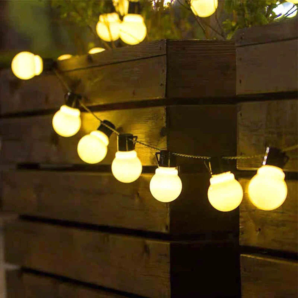 Guirlande Céleste avec LED – Éclairage décoratif pour le jardin ou la terrasse