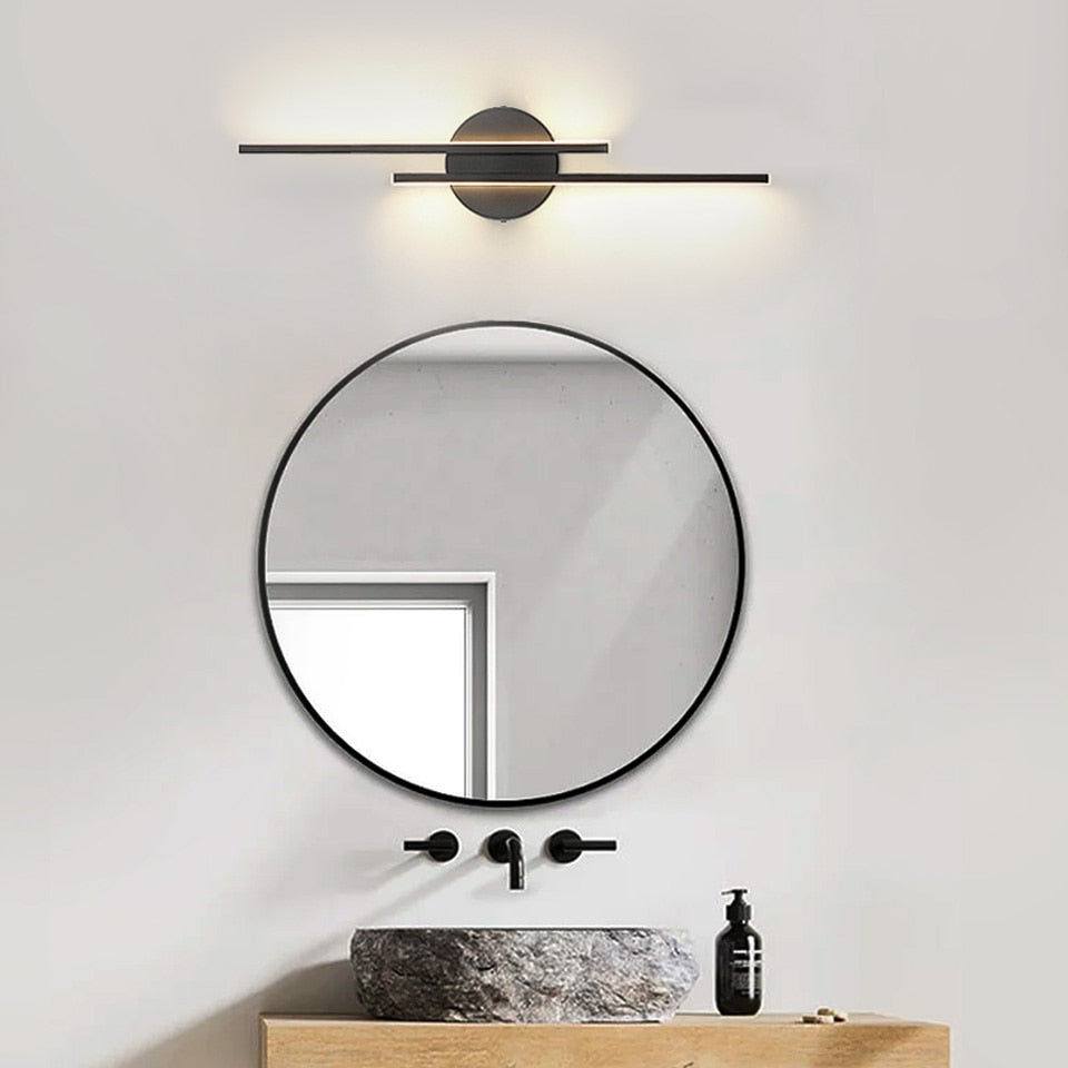 Applique Murale Élégante en Métal – Luminaire LED dimmable pour le salon ou la chambre à coucher