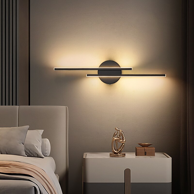 Applique Éclat Doux pour un éclairage apaisant – Luminaire en métal et verre pour la chambre ou le salon