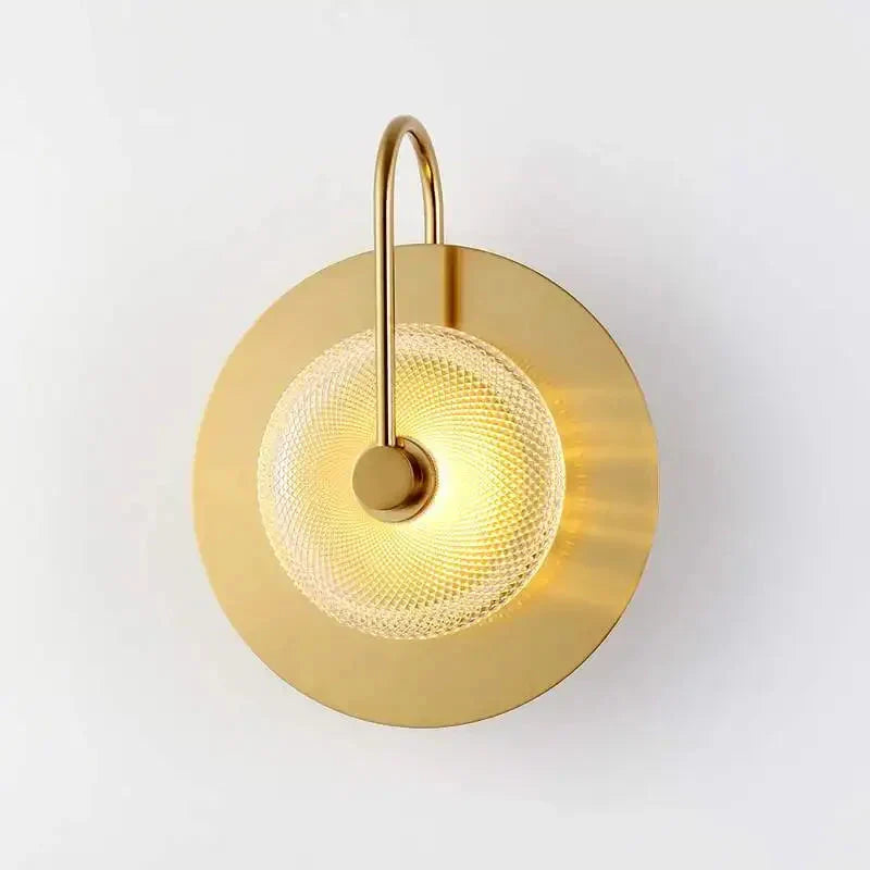 Applique en verre soufflé – Luminaire moderne et élégant pour le couloir ou le salon