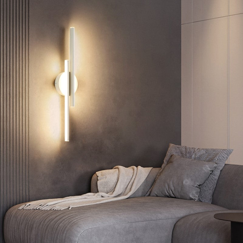 Applique Éclat Doux pour un éclairage apaisant – Luminaire en métal et verre pour la chambre ou le salon