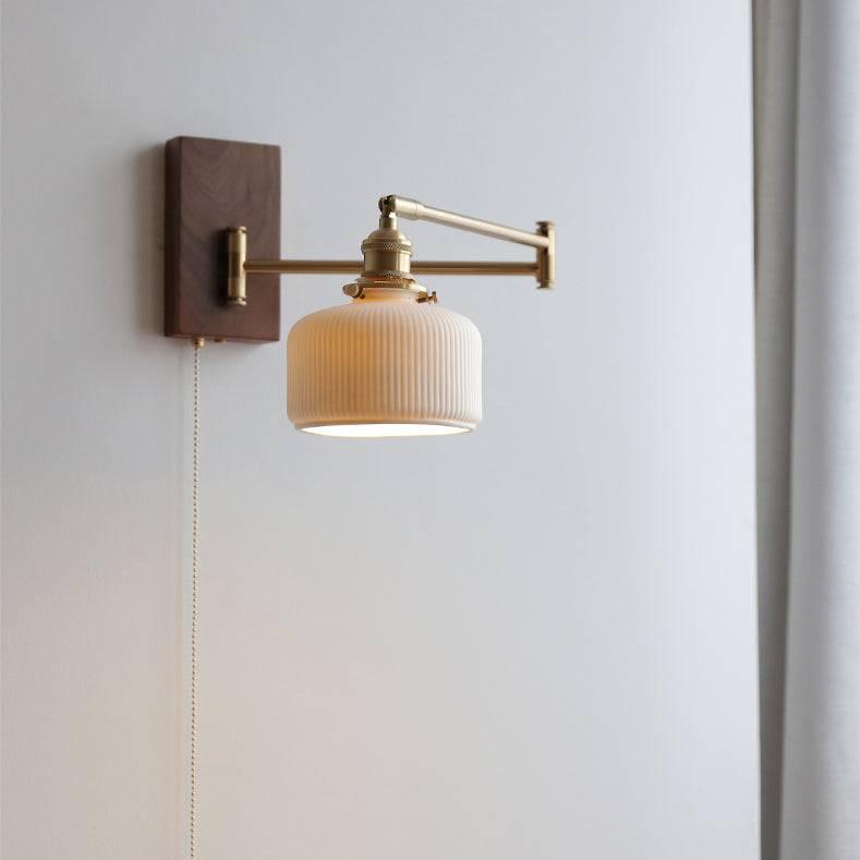 Applique Murale Écologique en Bois – Lampe moderne et chic pour le salon ou la chambre