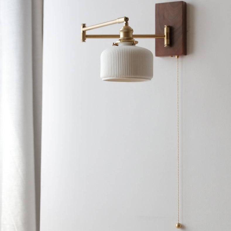 Applique Murale Écologique en Bois – Lampe moderne et chic pour le salon ou la chambre