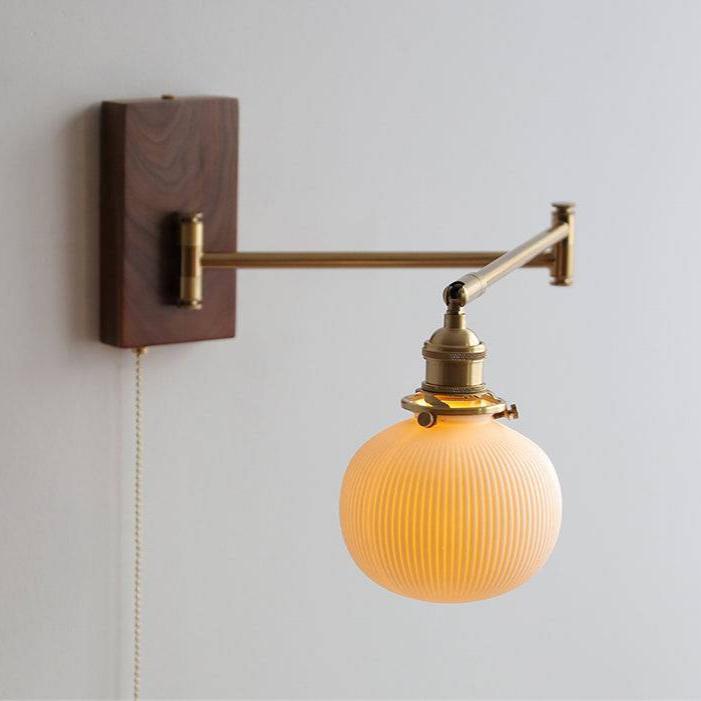 Applique Murale Écologique en Bois – Lampe moderne et chic pour le salon ou la chambre