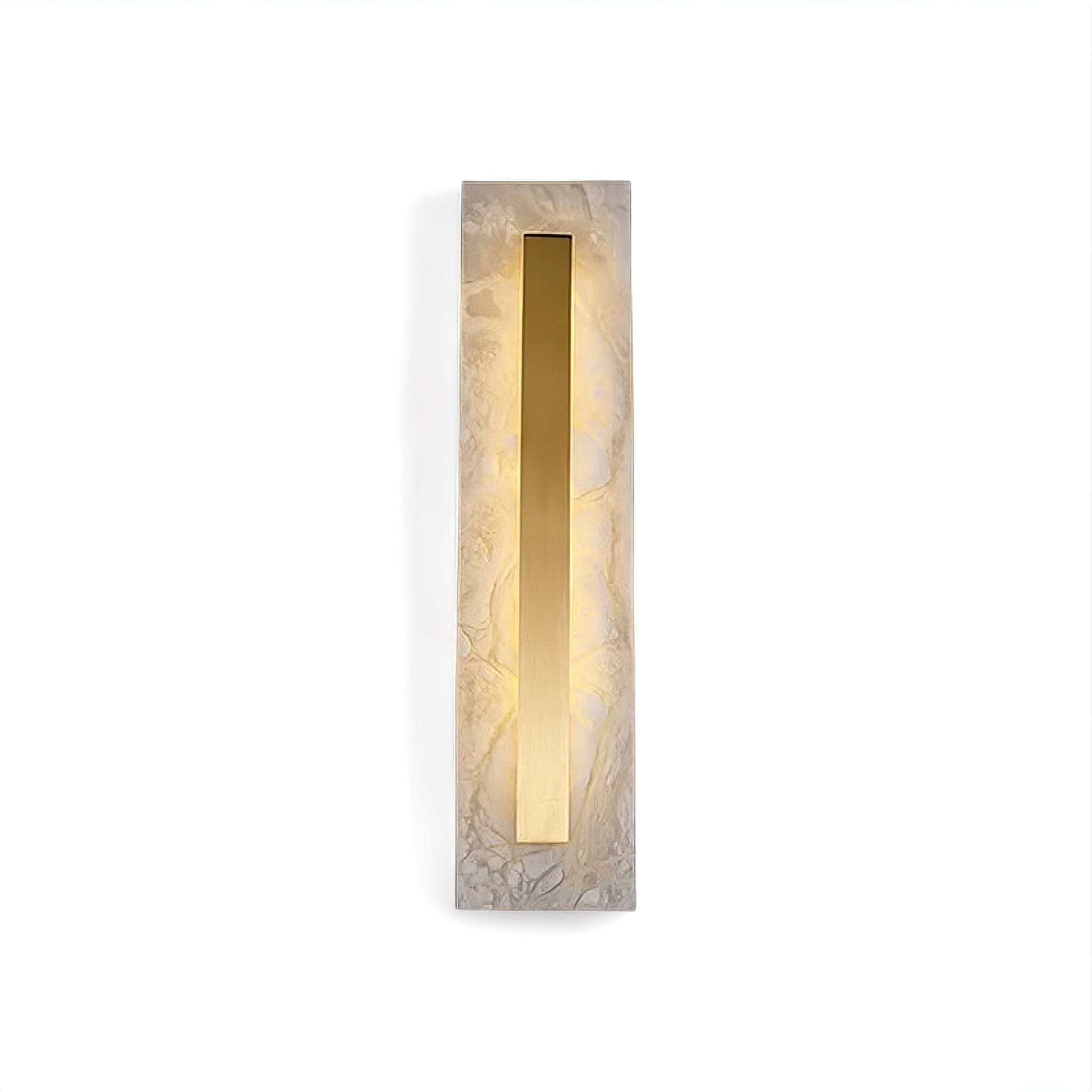 Applique Murale Élégante en Marbre – Luminaire sophistiqué pour le couloir ou le salon