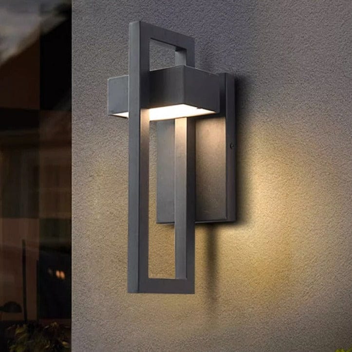 Luminaires Étoilés – Applique murale moderne en métal pour le jardin ou la terrasse