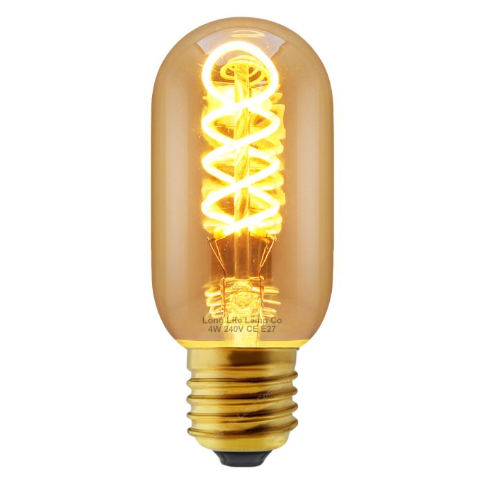 Ampoule LED Ambre Énergétique E27 4W – Éclairage chaleureux et économique pour toutes les pièces de la maison