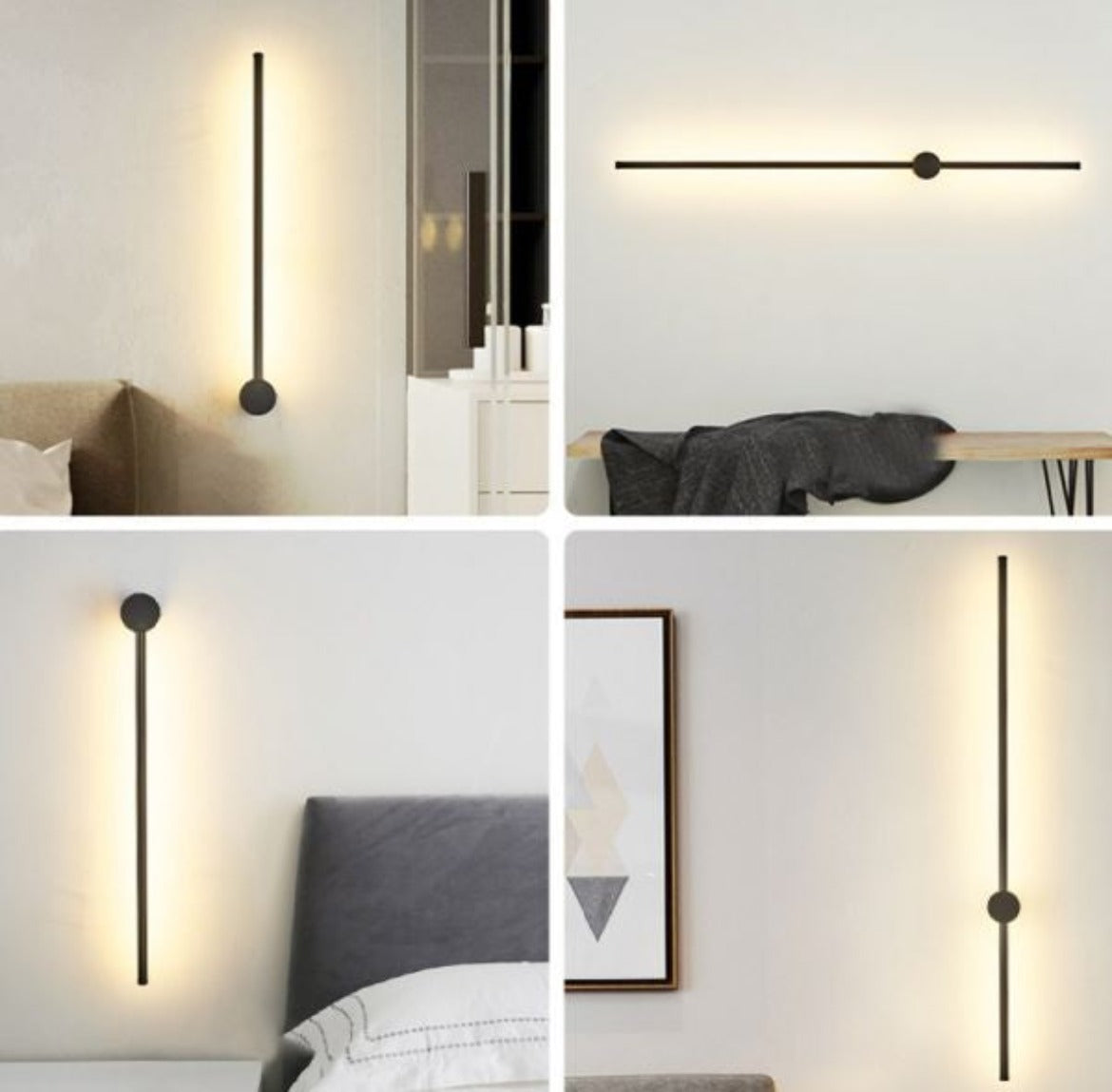 Applique Murale Éclat de Métal – Luminaire contemporain en acier pour le couloir ou le salon