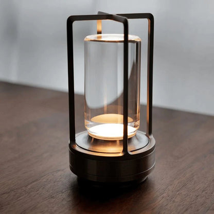 Lampe en Cristal Étoilé – Éclairage raffiné avec abat-jour chic pour la chambre ou le salon