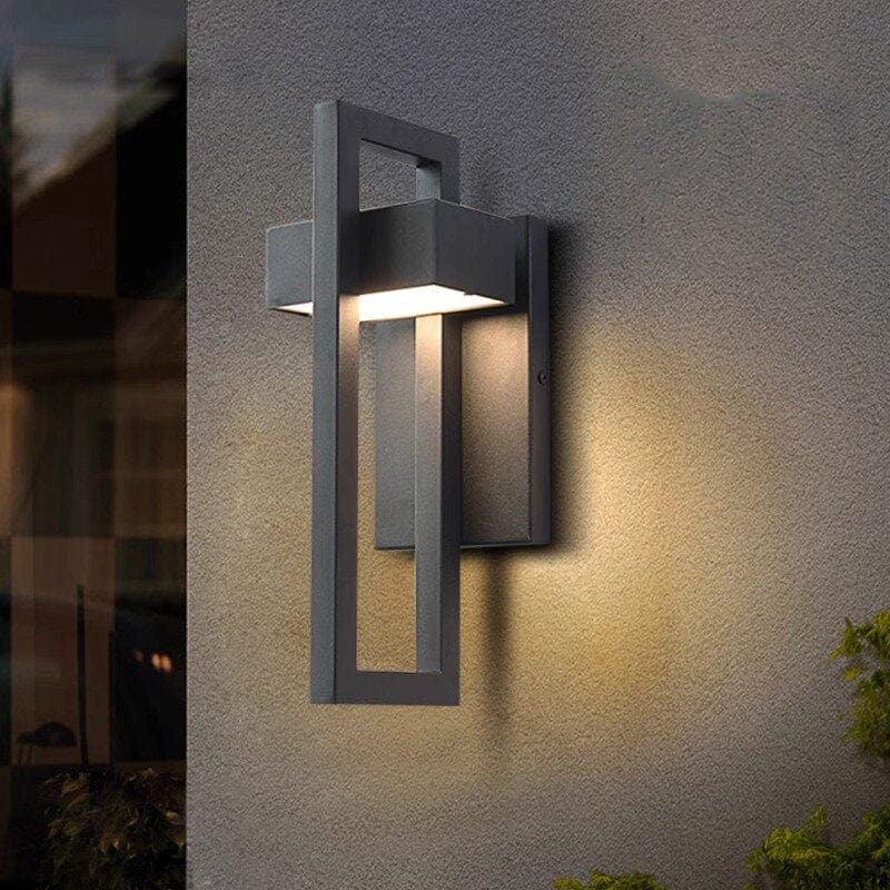 Luminaires Étoilés – Applique murale moderne en métal pour le jardin ou la terrasse