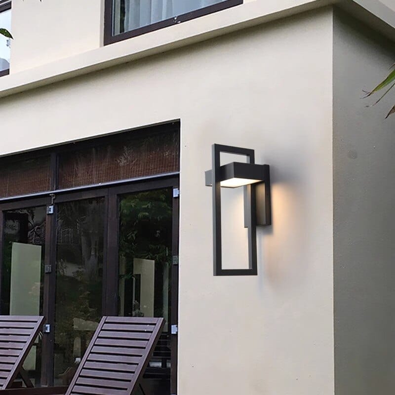 Luminaires Étoilés – Applique murale moderne en métal pour le jardin ou la terrasse