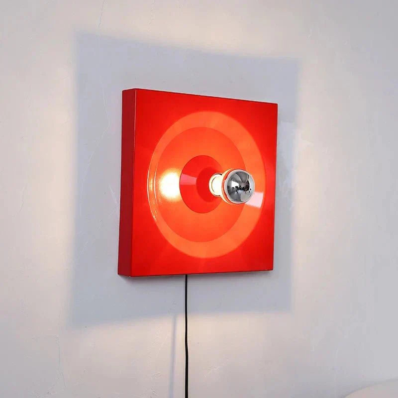 Applique murale design géométrique en métal – Luminaire moderne avec LED pour le salon ou le bureau